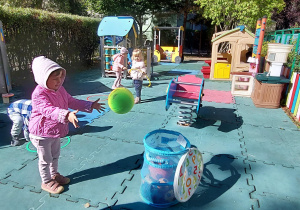 Zabawy z piłkami w ramach obchodów Europejskiego Dnia Sportu