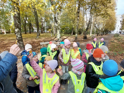 Warsztaty przyrodnicze z p. Agnieszką z MIasteczka Przyrody