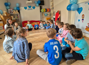 "Emocje" zajęcia z p. psycholog