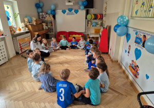 "Emocje" zajęcia z p. psycholog