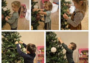Ubieramy choinkę