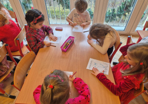 "Emocje" - zajęcia z p. psycholog