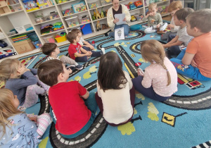 "Poznajemy emocje-smutek"- zajęcia z p. psycholog