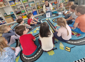 "Poznajemy emocje-smutek"- zajęcia z p. psycholog