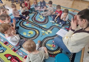 "Poznajemy emocje-smutek"- zajęcia z p. psycholog