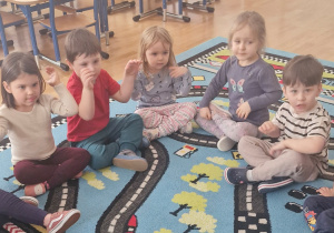 "Poznajemy emocje-smutek"- zajęcia z p. psycholog