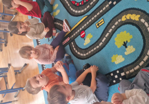 "Poznajemy emocje-smutek"- zajęcia z p. psycholog