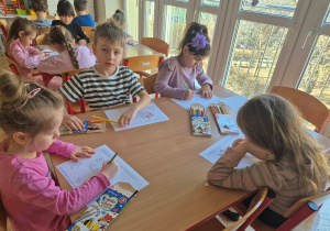 "Emocje" - zajęcia z p.psycholog