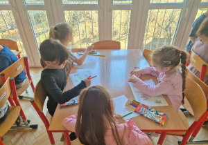 "Emocje" - zajęcia z p.psycholog