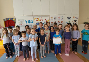 XI Edycja Kids Yoga Day- Smerfy