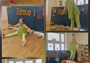 Przedstawienie "Zdrowo i wesoło" -Teatrzyk Parandyk